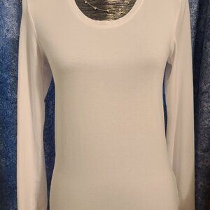 Lucky Brand t-shirt, white color, size Medium